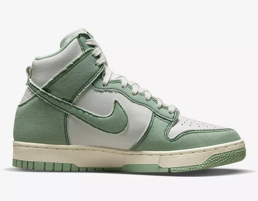 Nike Dunk High 1985 גרין דענים DV1143-300 מעלדונג טאָג