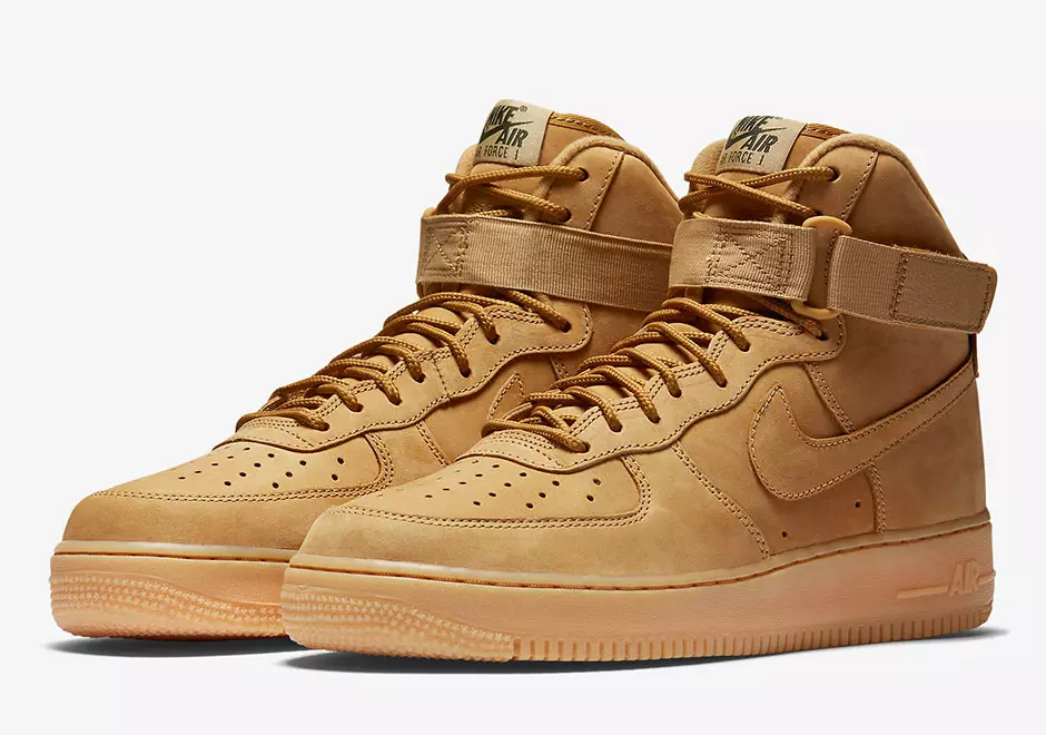 Nike Air Force 1 High Flax Пшеничный