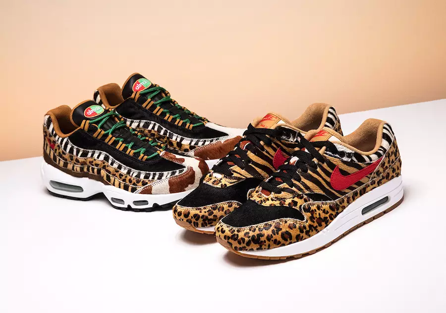 Датум на објавување Nike Air Max Animal Pack 2018 година