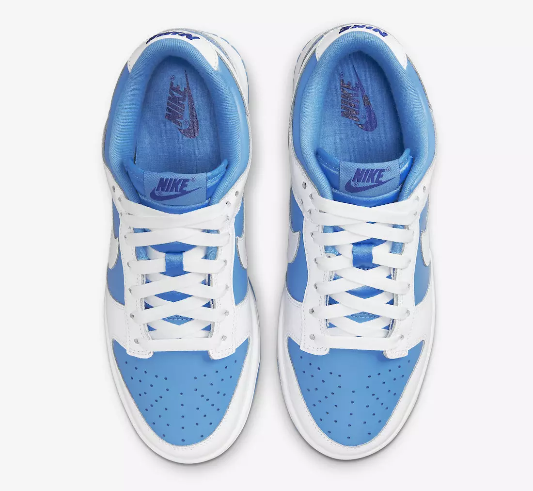 Nike Dunk Low Reverse UNC DJ9955-101 Megjelenés dátuma