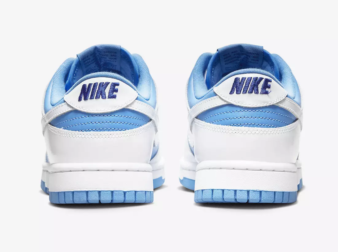 Nike Dunk Low Reverse UNC DJ9955-101 Utgivelsesdato