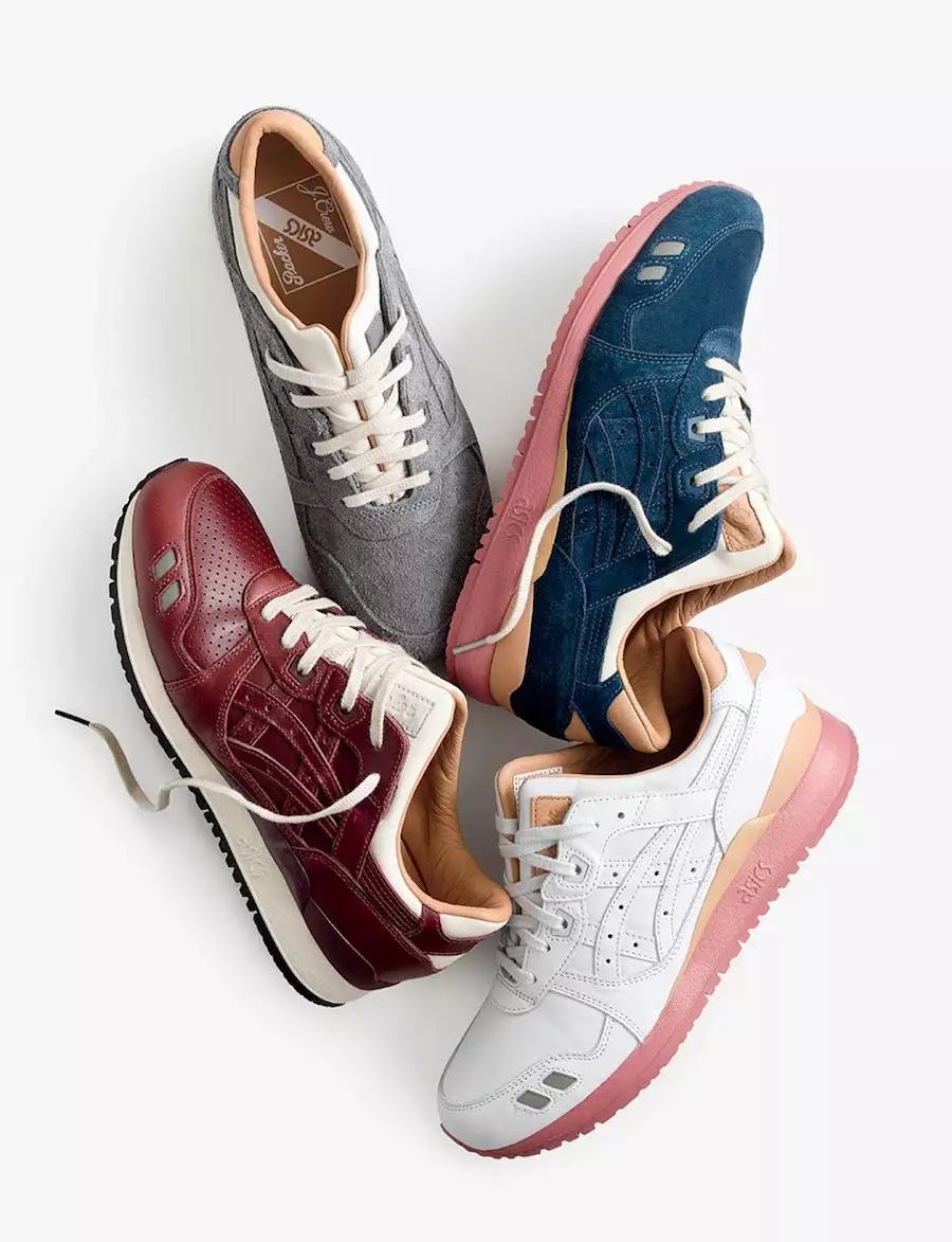 パッカーシューズ JCrew ASICS Gel Lyte III