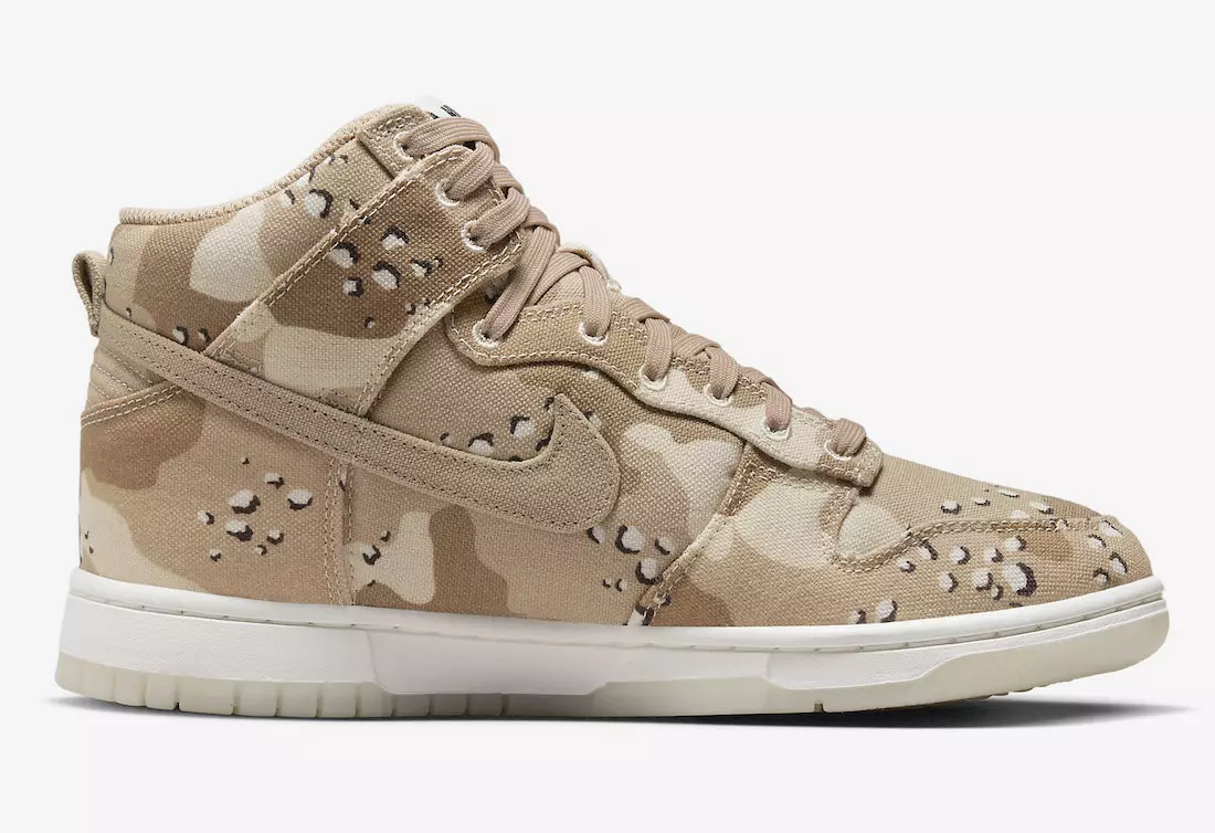 Nike Dunk High Desert Camo DX2314-200 шығарылым күні