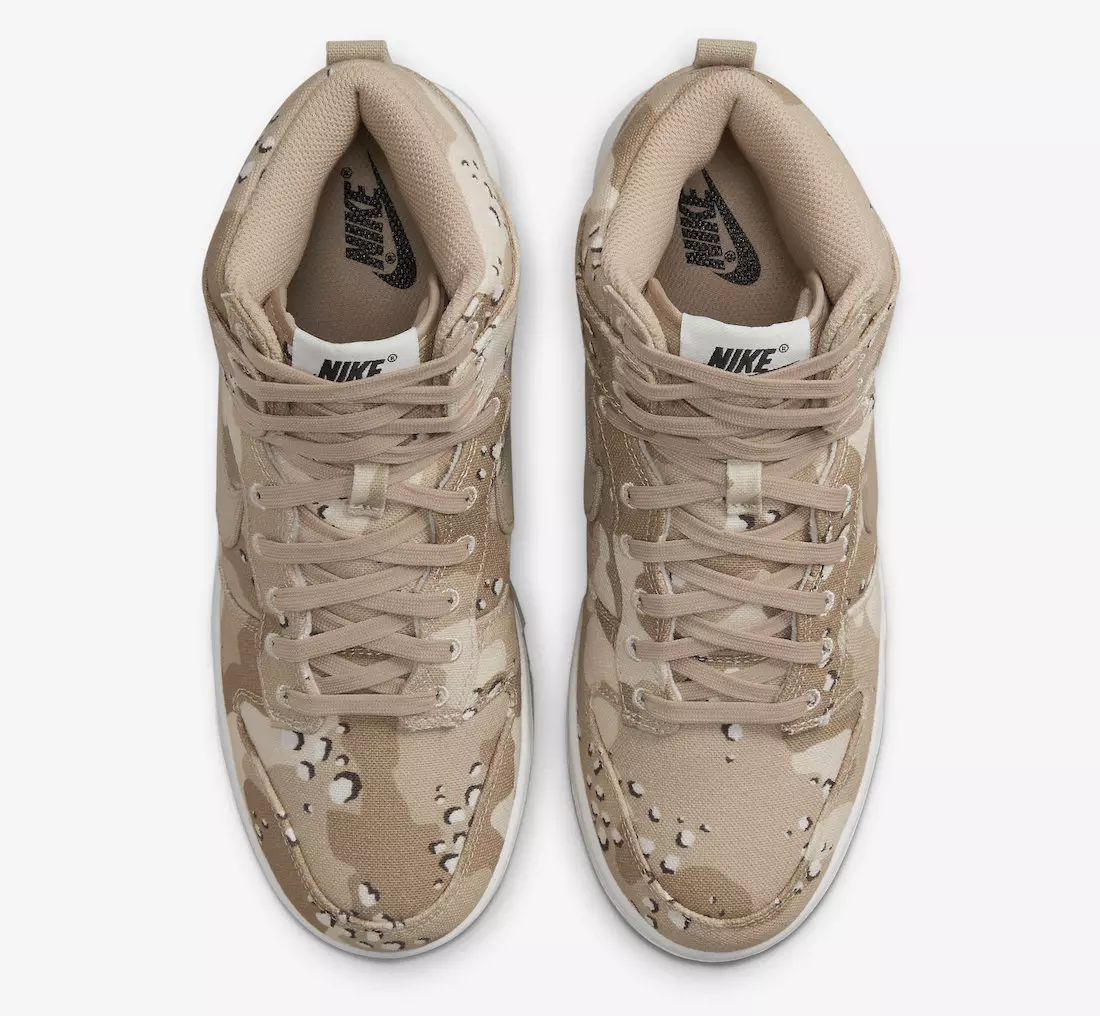 Nike Dunk High Desert Camo DX2314-200 худалдаанд гарсан огноо