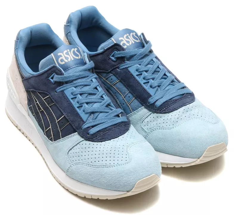 Cerneală indiană ASICS Gel Respector Suede Gri închis