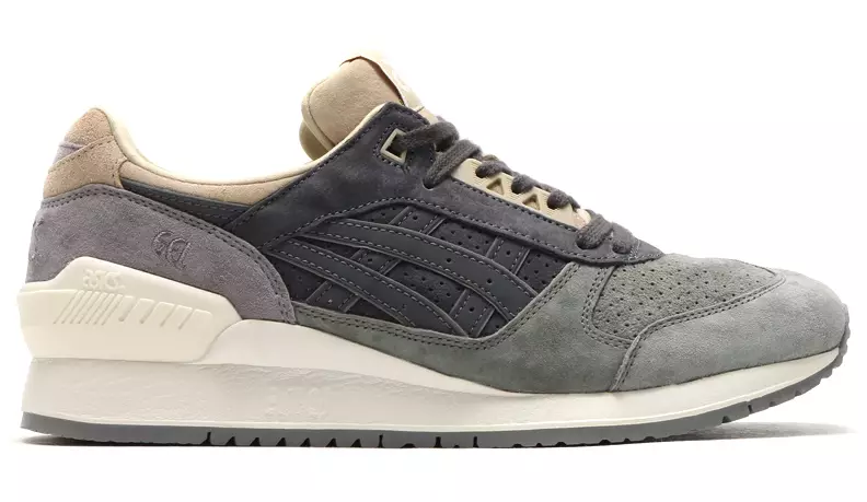 Cerneală indiană ASICS Gel Respector Suede Gri închis