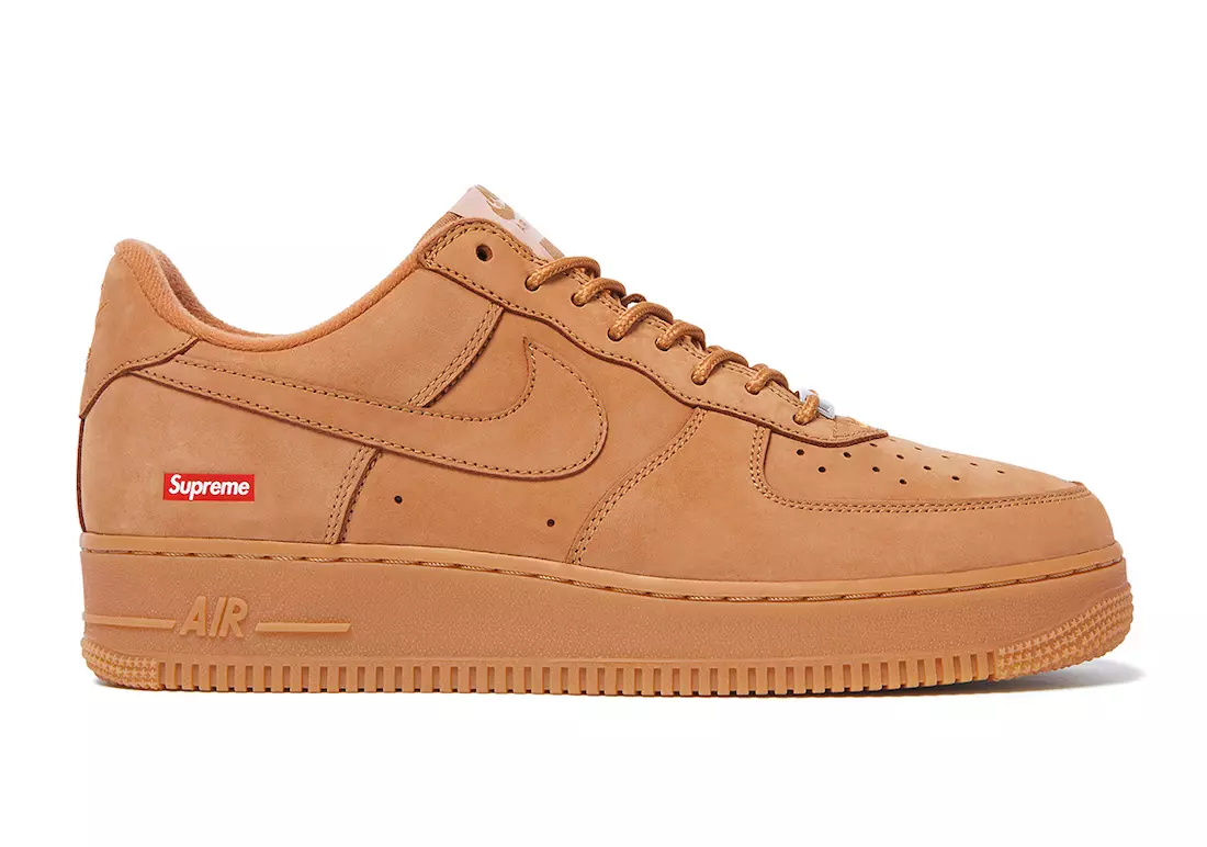 Supreme Nike Air Force 1 Low Flax Wheat DN1555-200 Releasedatum