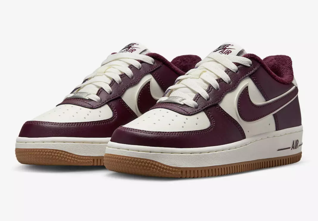 Nike Air Force 1 Low Team Red Gum DQ5972-100 Tanggal Rilis