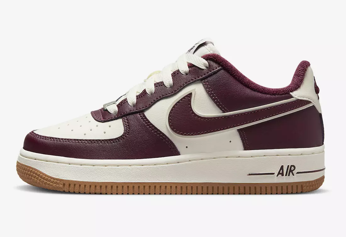 Ngày phát hành Nike Air Force 1 Low Team Red Gum DQ5972-100