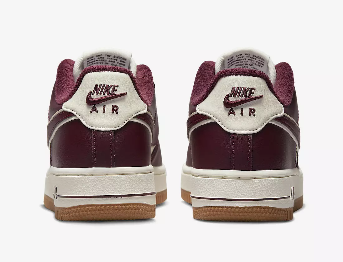 Ημερομηνία κυκλοφορίας Nike Air Force 1 Low Team Red Gum DQ5972-100