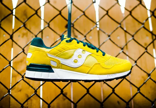 Saucony Shadow 5000 Yellow White Green