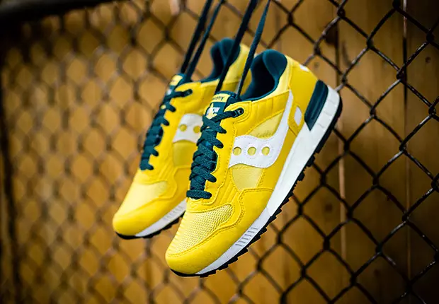 Saucony Shadow 5000 Amarelo Branco Verde