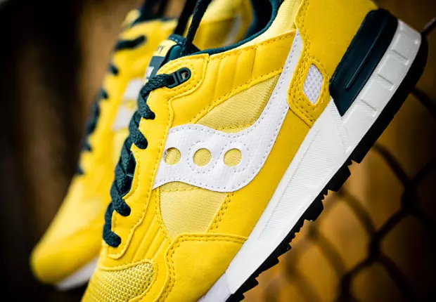 Saucony Shadow 5000 Amarillo Blanco Verde