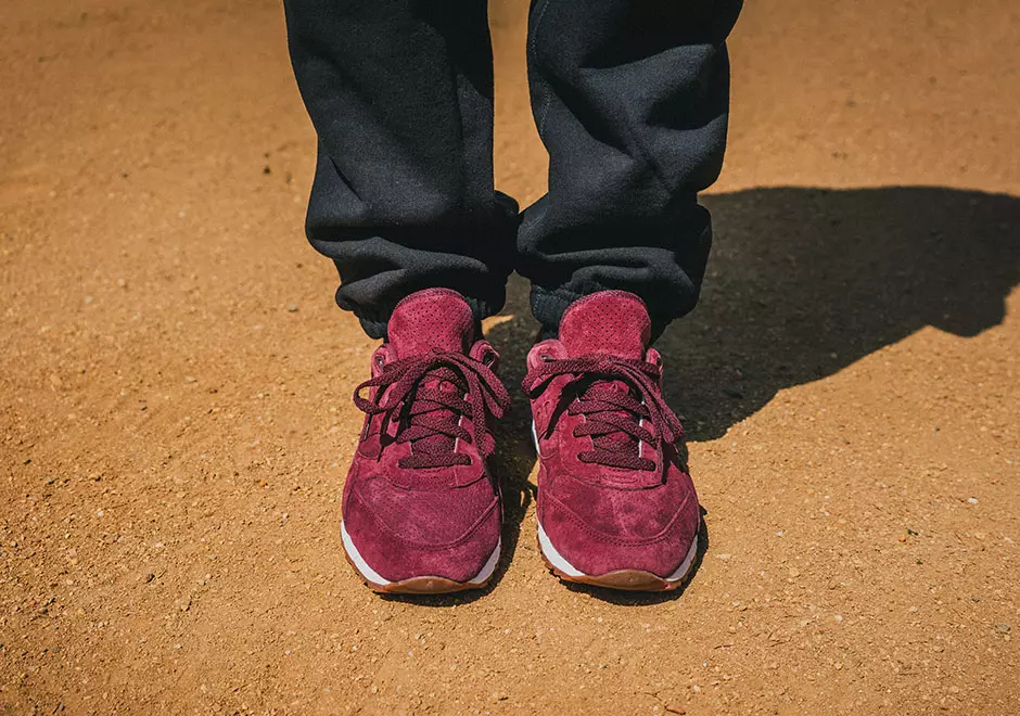 Saucony Shadow 6000 Bordeaux Wildleder