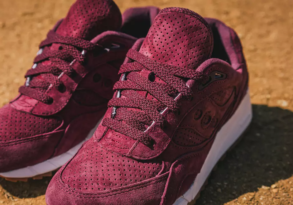 Saucony Shadow 6000 Burgundy Ruskind