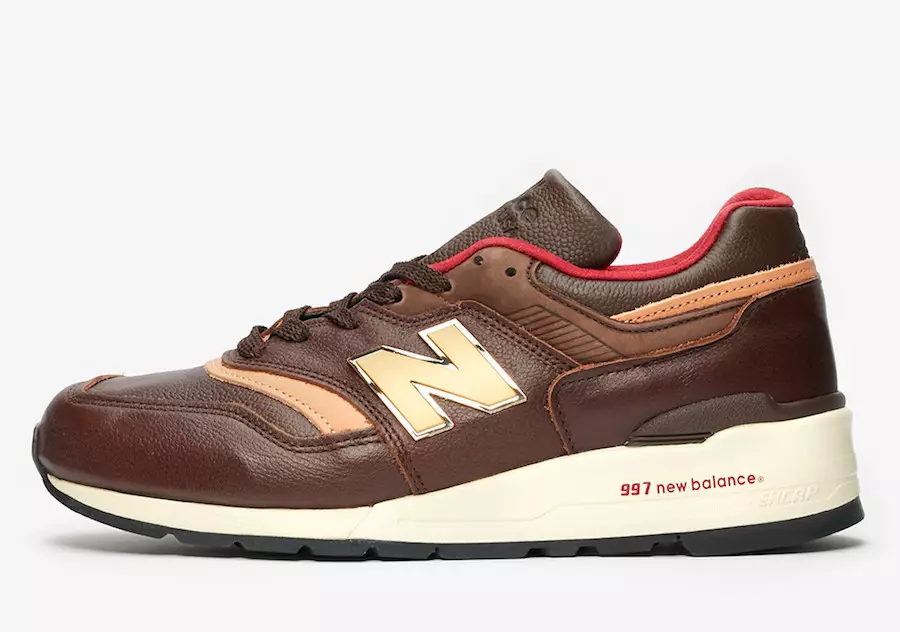 Дата выхода New Balance 997 Brown Leather