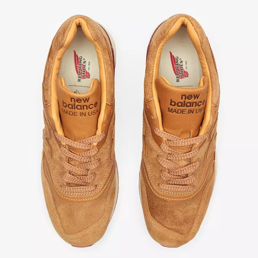 Red Wing Shoes New Balance 997 M997RW Թողարկման ամսաթիվ