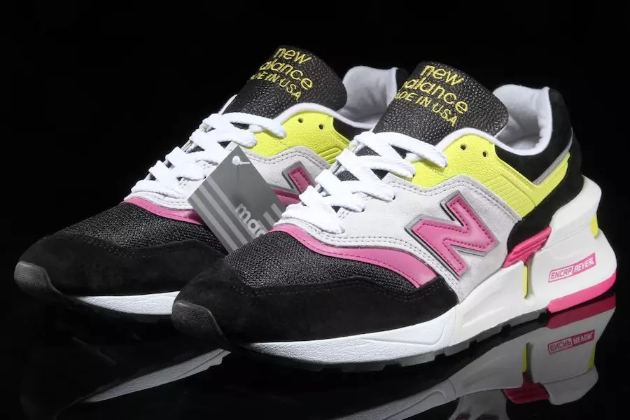 New Balance 997 Black Pink Neon Yellow Julkaisupäivä