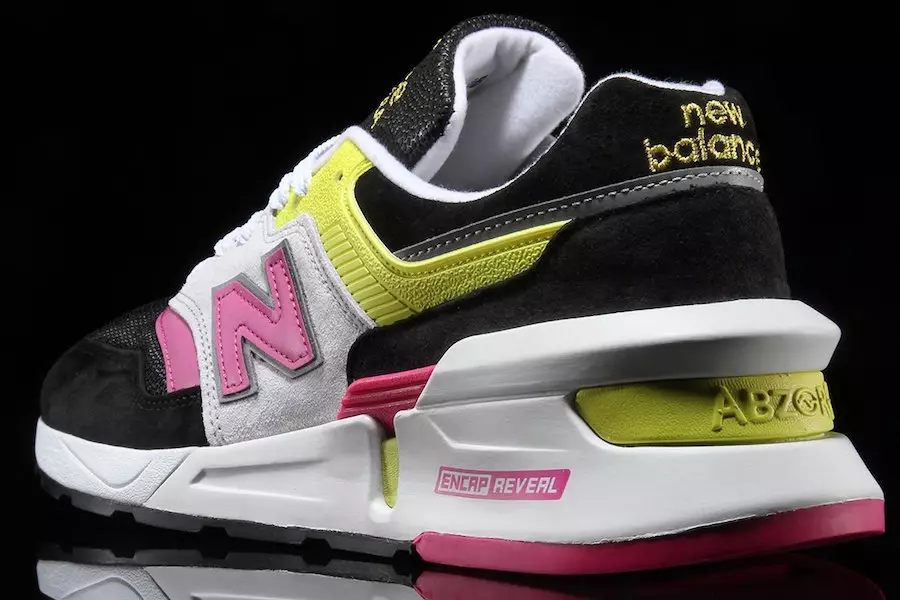 New Balance 997 Black Pink Neon Yellow Թողարկման ամսաթիվ