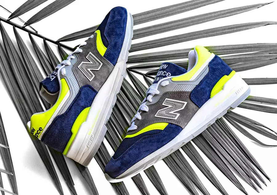 New Balance 997 Bleu Jaune Date de sortie