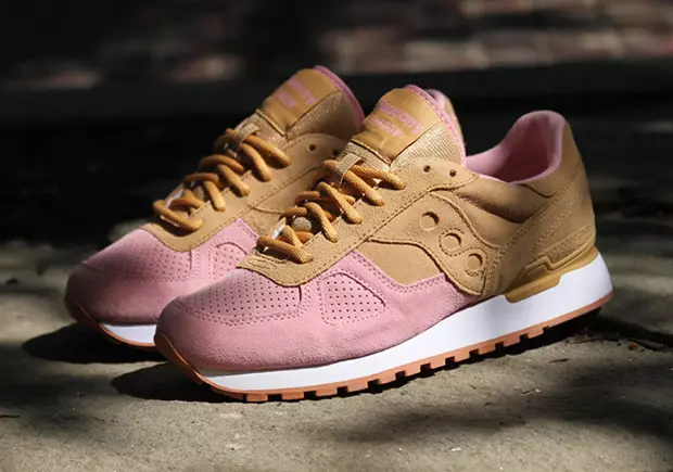 Saucony Shadow မူရင်းပန်းရောင်တန်