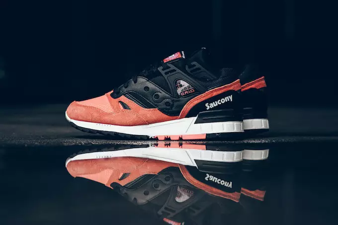 Saucony Grid SD Czarny Łosoś