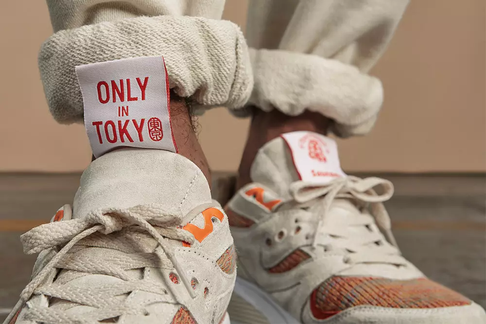 Footpatrol BEAMS Saucony Grid 8000 Hanya di Tokyo