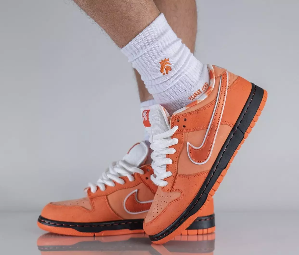 Konsep Nike SB Dunk Low Orange Lobster FD8776-800 Tarikh Tayangan On-Feet