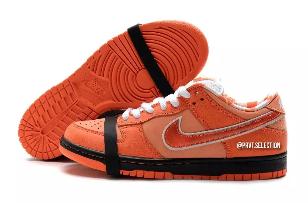 Koncepter Nike SB Dunk Low Orange Lobster Udgivelsesdato