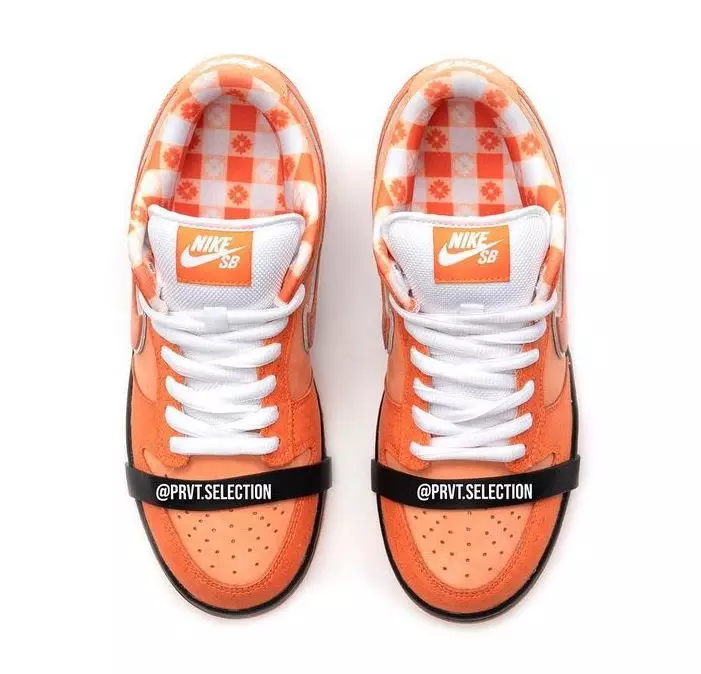 Käsitteet Nike SB Dunk Low Orange Lobster Julkaisupäivä