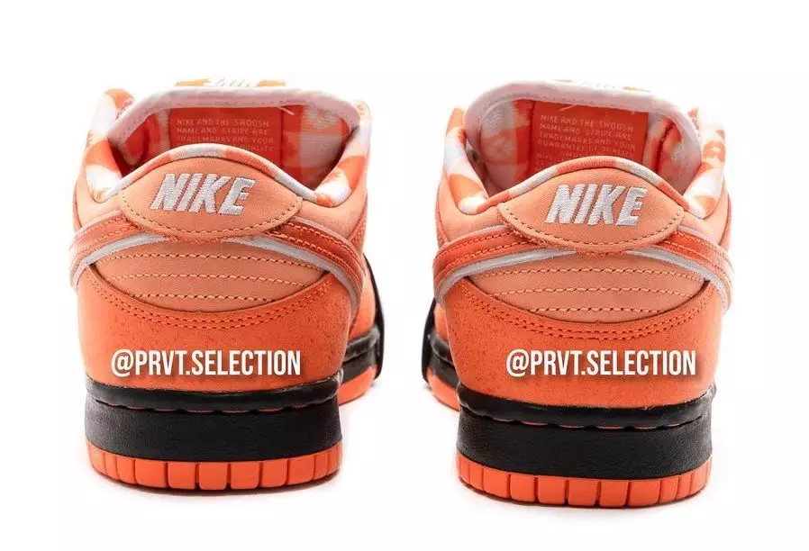 تاریخ انتشار Nike SB Dunk Low Orange Lobster Concepts