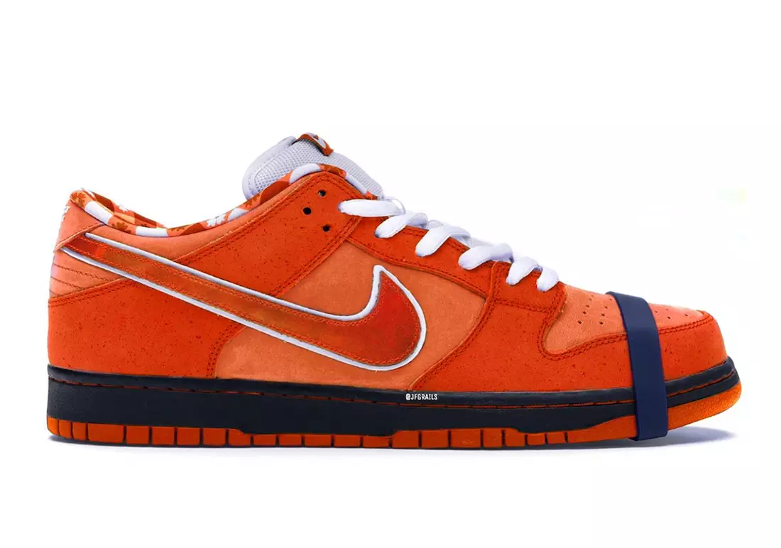 Concepts Nike SB Dunk Low Orange Lobster Tanggal Rilis