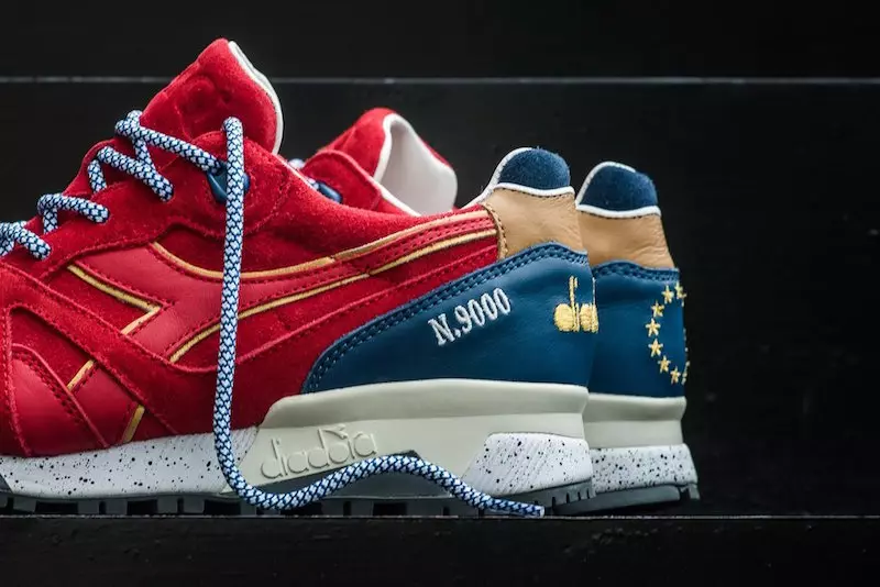 UBIQ Diadora N9000 Rotes Band