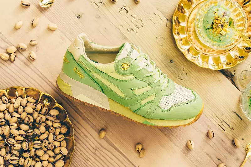 Feature x Diadora N9000 Pistacchio