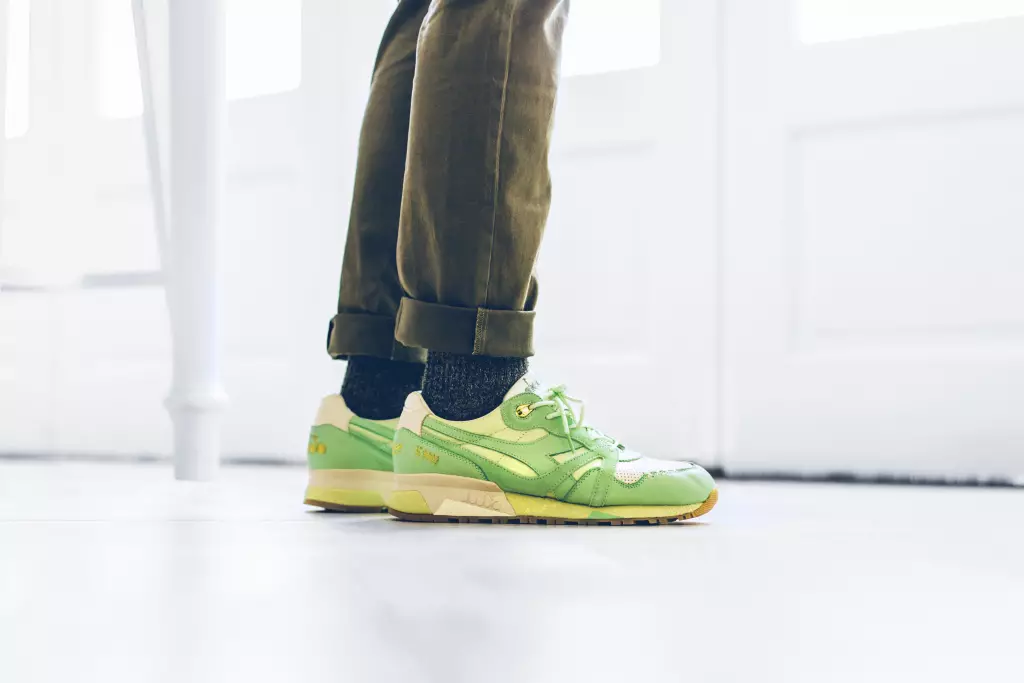 Utgivningsdatum för Diadora N9000 Pistacchio