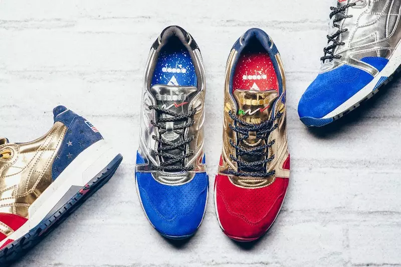 Sozial Status Diadora N9000 Rio Olympesch Medaillen Pack