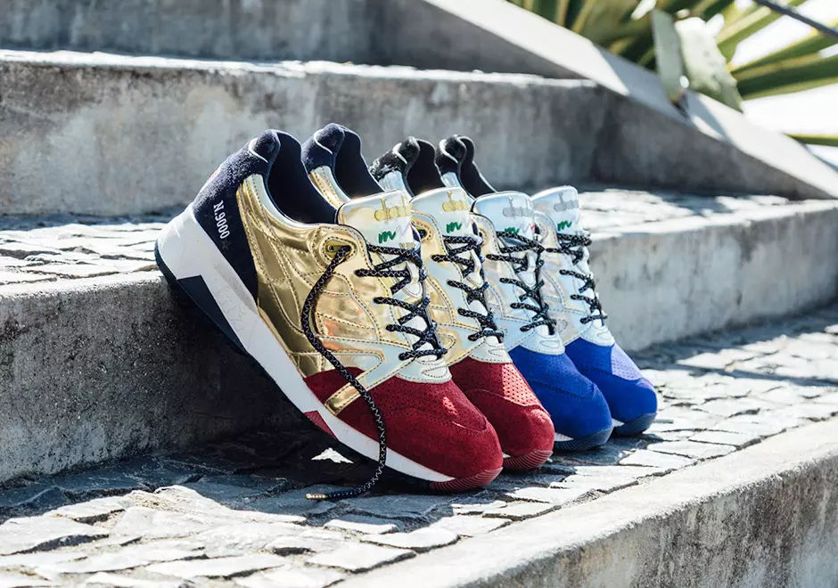 Sociālā statusa Diadora N9000 olimpiskās medaļas