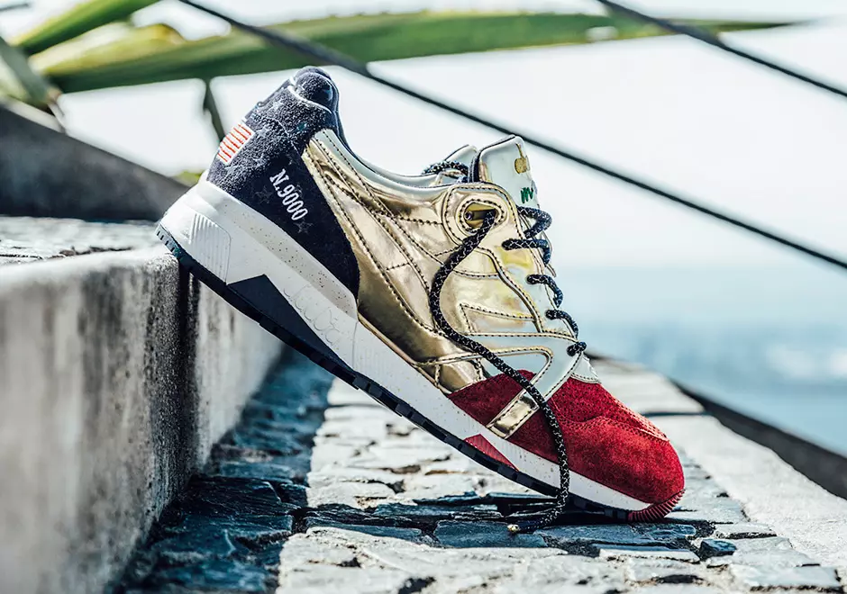 Sozial Status Diadora N9000 Olympesch Medaillen