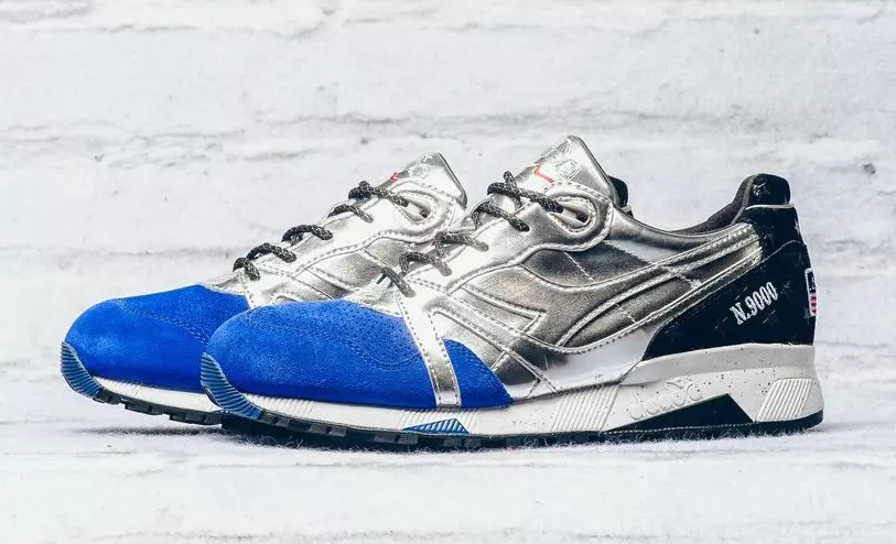 လူမှုအဆင့်အတန်း Diadora N9000 Rio အိုလံပစ်ဆုတံဆိပ်များ Pack