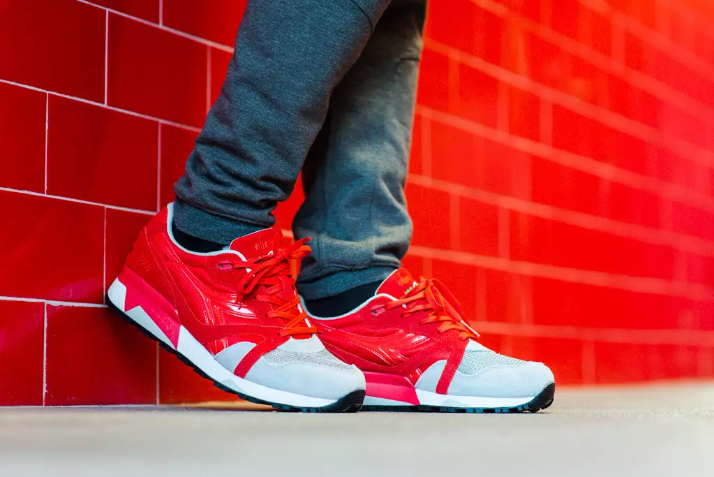 Diadora N9000 NYL Rot/Grau 28517_1