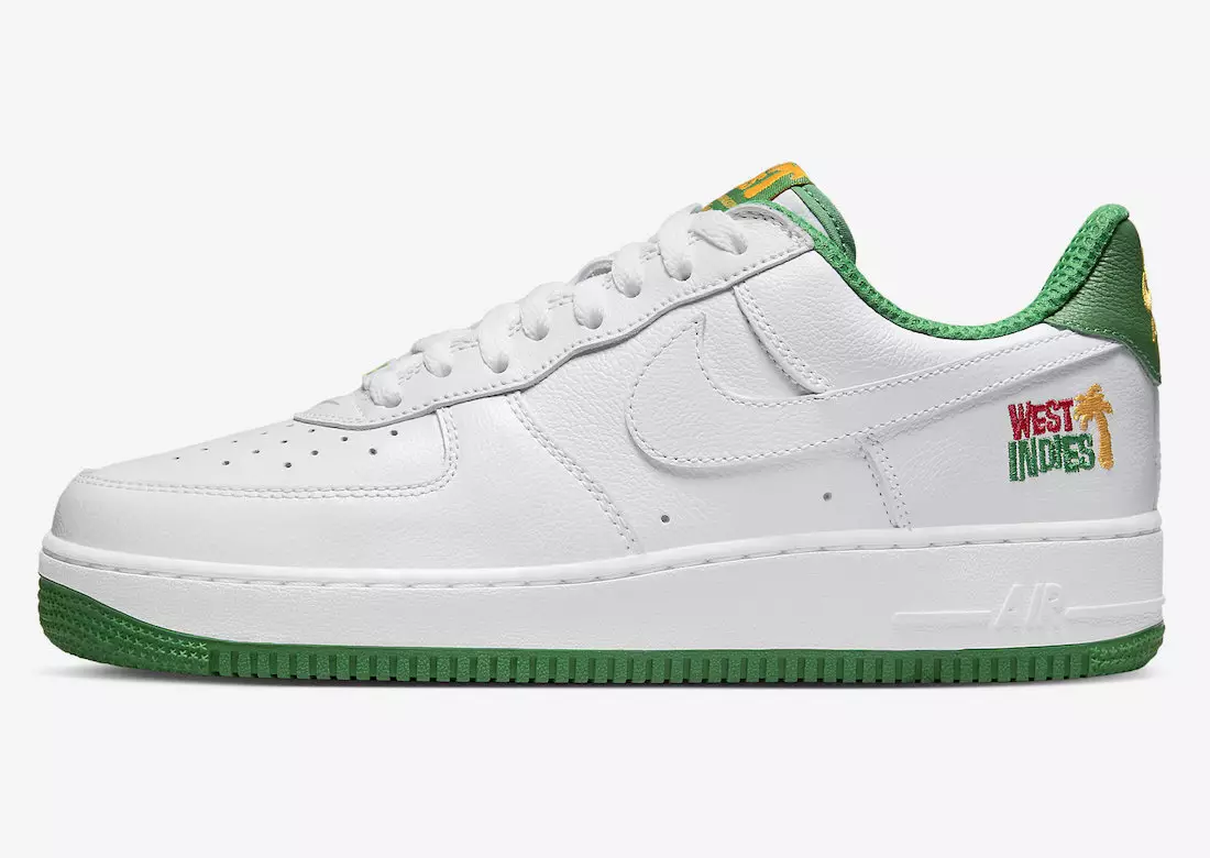 Nike Air Force 1 Low "West Indies" 26 август мебарояд