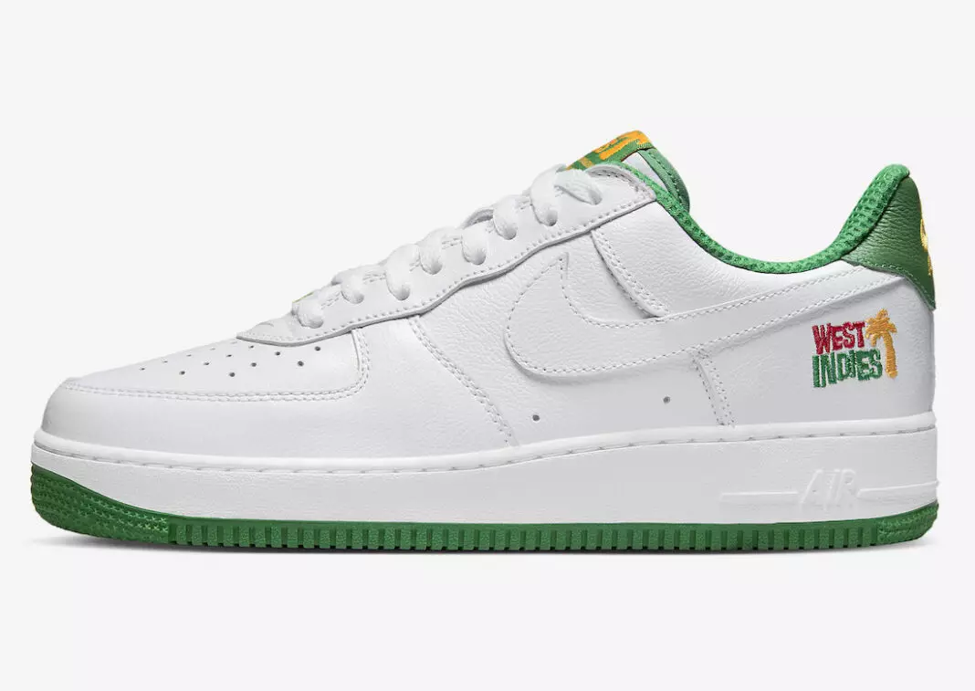 Nike Air Force 1 West Indies 2022 DX1156-100 Ημερομηνία κυκλοφορίας