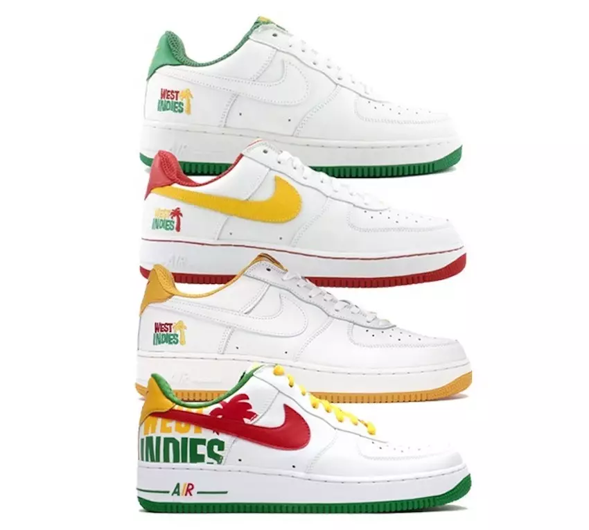 Nike Air Force 1 Δυτικές Ινδίες 2002-2005