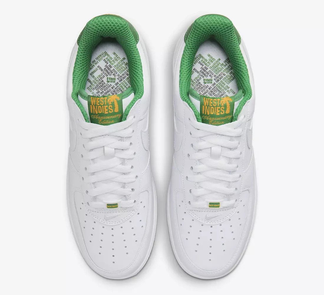 Nike Air Force 1 Low West Indies 2022 DX1156-100 Data de llançament