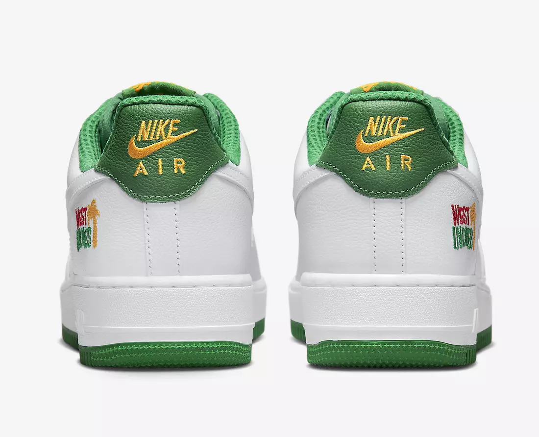 Nike Air Force 1 Low West Indies 2022 DX1156-100 Дата на издаване