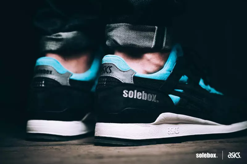 Solebox ASICS Gel Lyte III အပြာရောင် Carpenter Bee