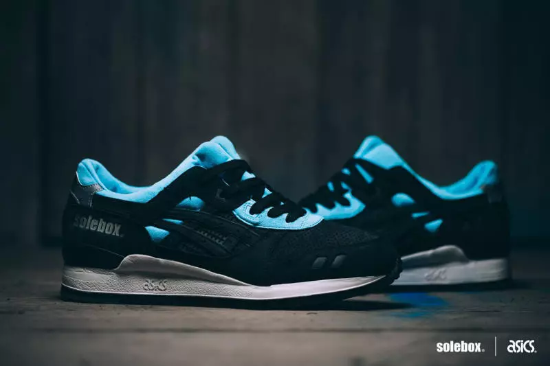 Solebox ASICS Glóthach Lyte III Blue Carpenter Bee