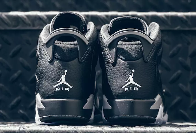 Air Jordan 6 Retro Đen Trắng Xám lạnh