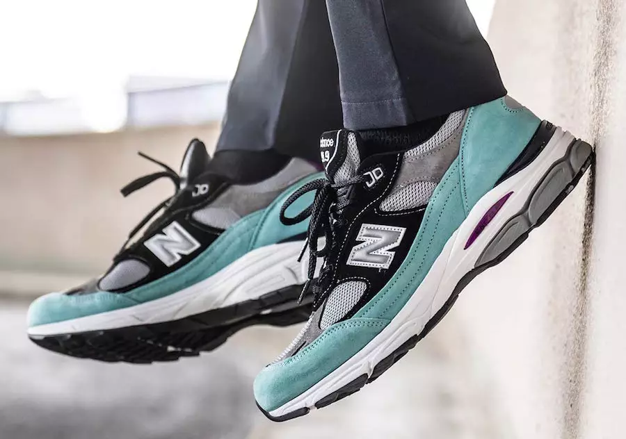 New Balance 991.9 Turquoise Black M9919EC Fecha de lanzamiento