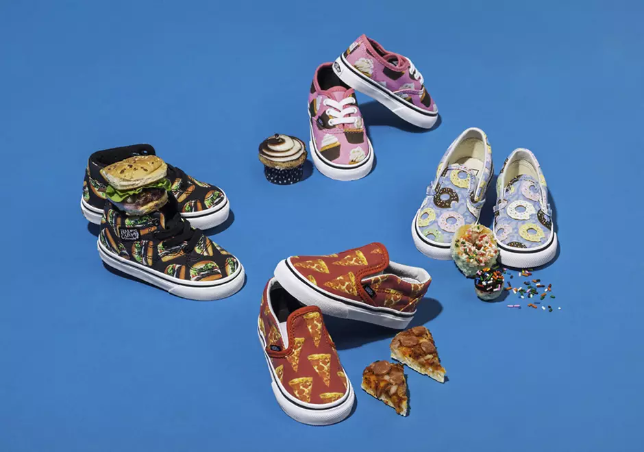 Vans Late Night Pizza Taco Cheeseburger Pack